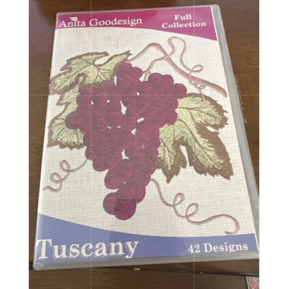 Tuscany Embroidery Design Collection - Anita Goodesign CD (20AGHD)